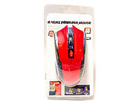 Мишка бездротова 4D Gaming Mouse червоний ТМ Китай "Wr"