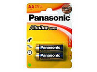 Батарейка LR06 Alkaline Power(Bronze) 1x2 шт. ТМ PANASONIC "Wr"