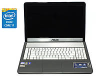 Ноутбук Asus N75S / 17.3" (1366x768) TN / Intel Core i7-2670QM (4 (8) ядра по 2.2 - 3.1 GHz) / | всё для