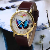 Наручные женские часы Geneva бабочка "Wr"
