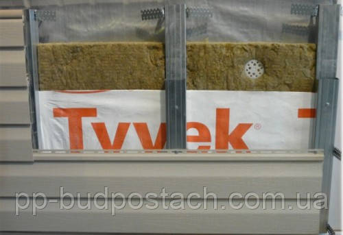 Утеплення стін будинку під подальше облицювання сайдингом Утеплення стін будинку під подальше облицювання сайдингом