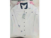 Рубашка на дівч. біла арт.MSher1002-110720ft р.14 років ТМ FUNTIK "Wr"