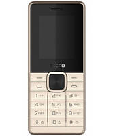 Кнопочный телефон Tecno T372 TripleSIM Champagne Gold (4895180746840) (UA UCRF)