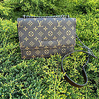 Женская мини сумочка клатч Луи Витон через плечо на цепочке, сумка люкс качество "Wr"