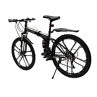 Гірський велосипед MTB 26-дюймовий складний велосипед з подвійним амортизатором 21 передача велосипед з вуглецевого волокна
