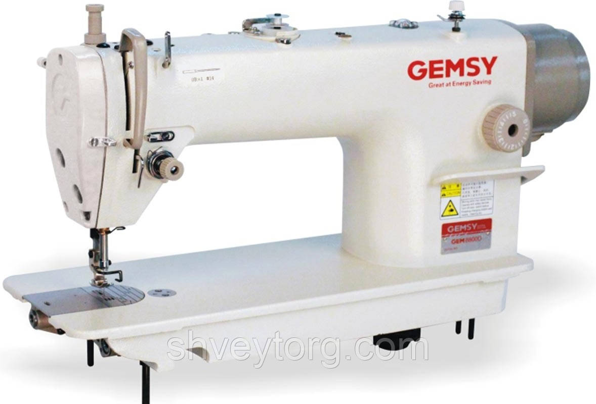 Одноголкова швейна машина з прямим приводом Gemsy GEM 8800D