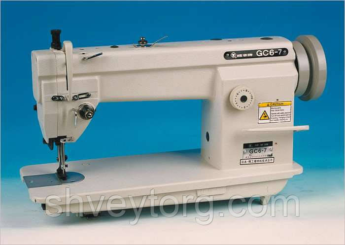 Одноголкова швейна машина з потрійним транспортом Typical GC6-7