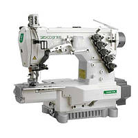Трехигольная пятиниточная швейна машина з плоскою платформою ZOJE ZJ2500-156M