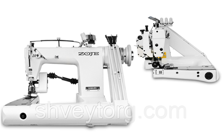 Трехигольная швейна машина з рукавної платформою ZOJE ZJ 1261H