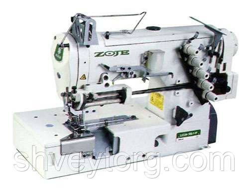 Трехигольная пятиниточная швейна машина ZOJE ZJ 2539А 156S 1 VF BD D3