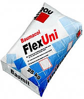 Эластичная клеящая смесь Baumit FlexUni для плитки из природного и искусственного камня, класс С2Т, 25 кг