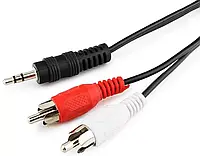 Аудио кабель Gembird Aux mini Jack 3.5 mm - 2хRCA M/M Cable 20 м black (CCA-458-20M)