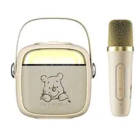 Акустика портативная Infinity Mini QS-S3 Microphone Set Winnie Pooh +микрофон 1шт