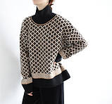 Теплий светр жіночий з високим горлом 42/46, фото 2