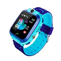 Смарт-часы Smart Baby Watch Q12 (LBS) Blue