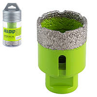 Alloid. Свердло корончасте алмазне керамікою 40 мм, для КШМ М14х2м