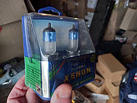 Лампы галогенные Xenon H4 12V 100/90W P43T на ВАЗ 2106,ВАЗ 2109-двухцветные.