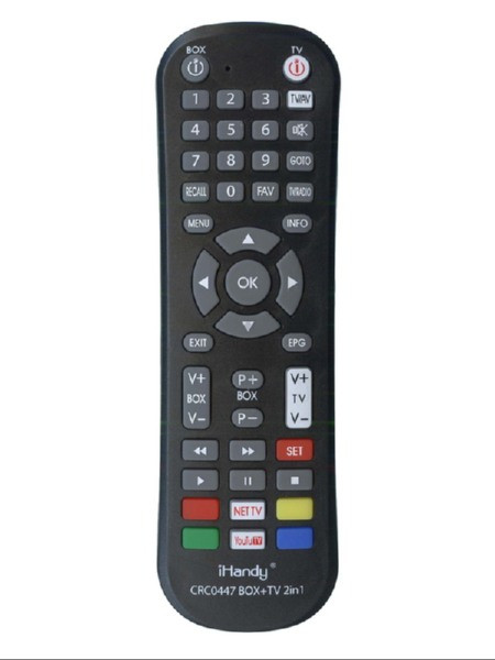 Пульт Т2 универсальный iHandy CRC0447 T2+TV, корпус T62A, фото 1