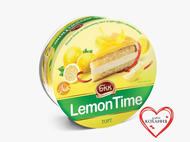 Торт БКК «Lemon Time», (450г), 850г - фото 4 - id-p2082570487