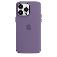 Original Silicone Case Apple iPhone 14 Pro Max, силиконовый чехол для iPhone 14 Pro Max с MagSafe ирис