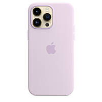 Original Silicone Case Apple iPhone 14 Pro Max, силиконовый чехол для iPhone 14 Pro Max с MagSafe лиловый