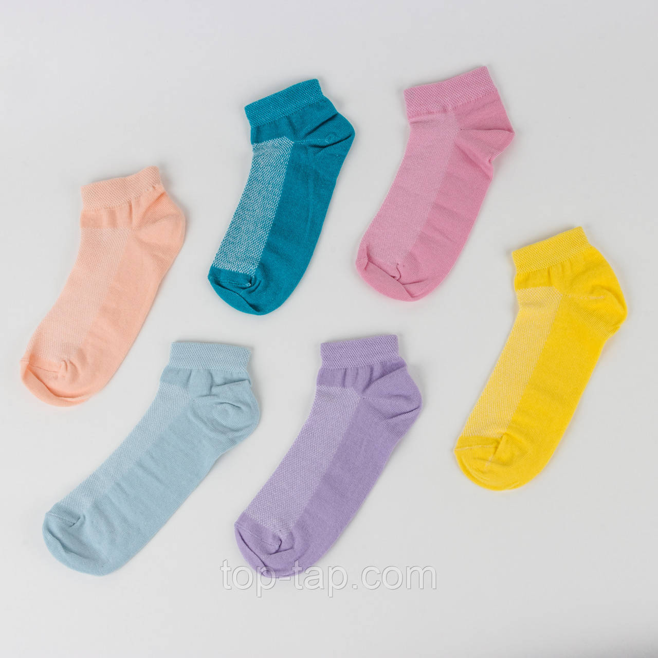 Шкарпетки жіночі в сітку короткі, фото 1