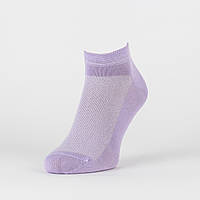 Шкарпетки жіночі в сітку короткі бузковий