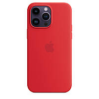 Чехол-бампер для iphone 14 Pro Max, Original Silicone Case для iPhone 14 Pro Max противоударный красный