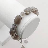 Браслет Шамбала 14х10 мм Димчастий Кварц