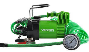 Компресор автомобільний WINSO 10 Атм, 40 л/хв. 200Вт., кабель 3м., шланг 5,7м., спускний клапан
