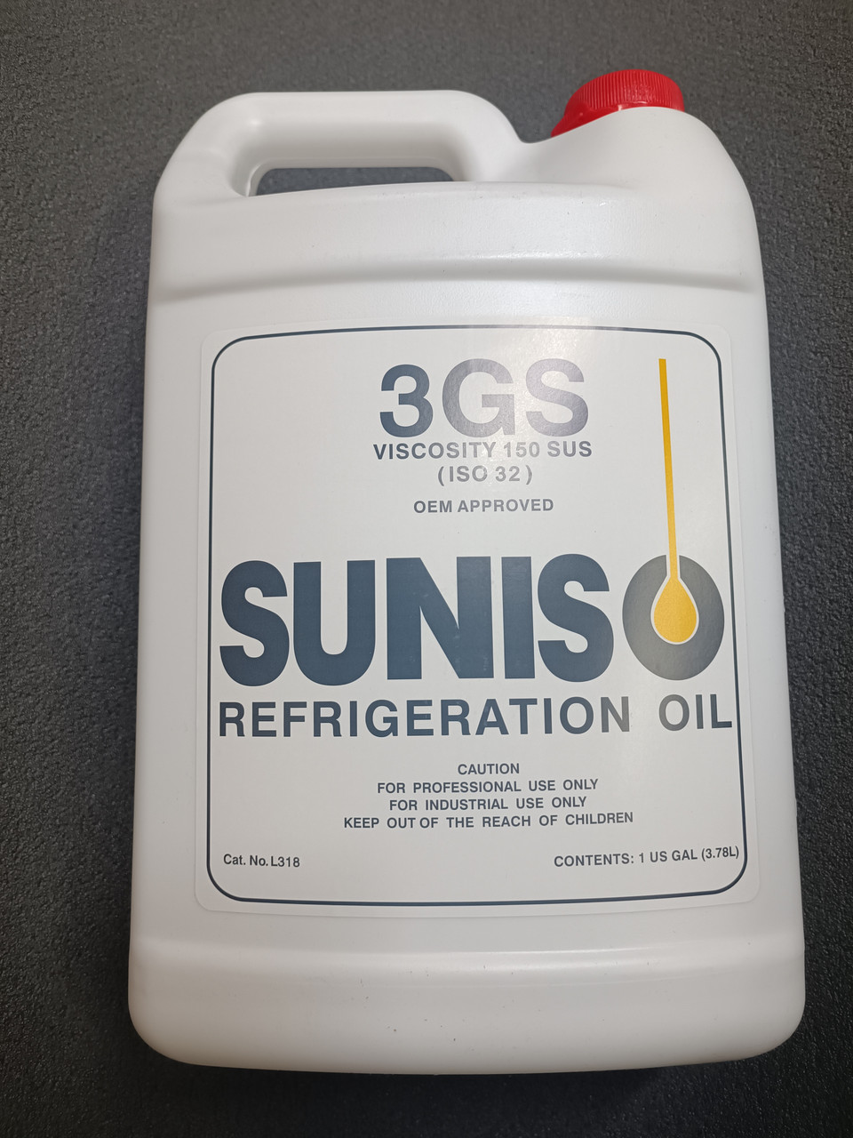 Масло компресорне Suniso 3 Gs /ISO 100/ універсальне мінеральне для кондиціонерів автомобілів