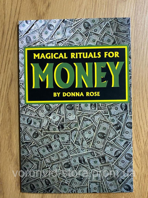 Книга англійською «Magical rituals for money». Donna Rose