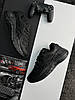 Чоловічі кросівки Reebok Zig Kinetica || All Black (Чорні) Взуття Рібок Зиг Кинетика текстиль нейлон демісезон, фото 3