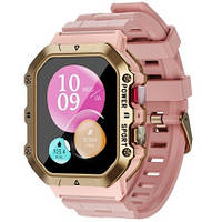 Ультра розумний жіночий годинник Modfit Harmony Gold-Pink