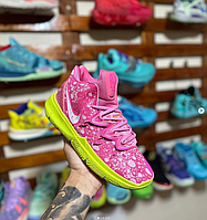 Розовые Nike Kyrie 5 Patrick Star Патрик баскетбольные мужские женские кроссовки