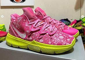Рожеві Nike Kyrie 5 Patrick Star Патрік баскетбольні чоловічі жіночі кросівки