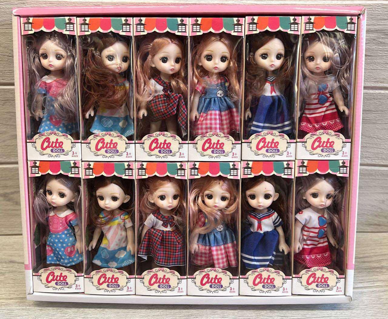 Лялечка "Cute Doll" 12 шт\упаковка