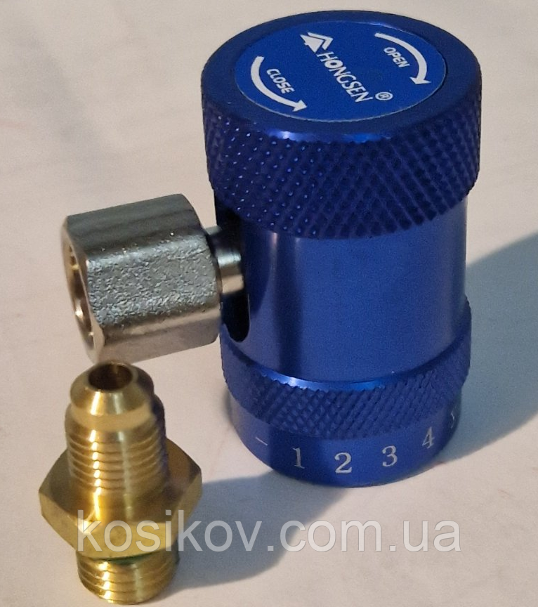 Быстросъёмная муфта R1234yf (1/4" SAE) низкого давления - фото 1 - id-p2070336430