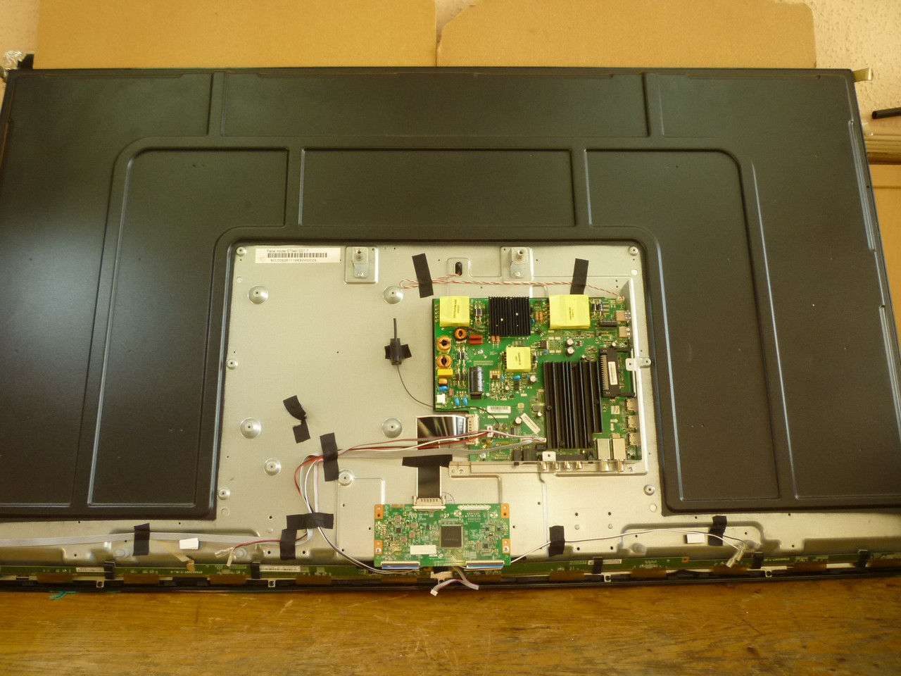 Плати від LЕD TV Akai UA55IA124US поблочно (матриця розбита)