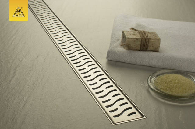 Трап для душа MCH CH750H, с сухим сифоном, решеткой гармония 750 мм ...