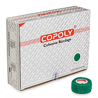 Кополи Copoly Cohesive Bandage ширина 2,5 см, cамоклеющаяся фиксирующая лента для наложения повязок животным