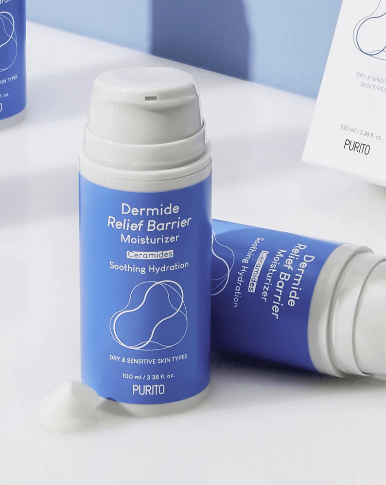 Відновлювальний крем із церамідами Dermide Relief Barrier Moisturizer Purito, 100мл (102129)