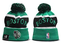 Вязаные зимние шапки с логотипами NBA Boston Celtics