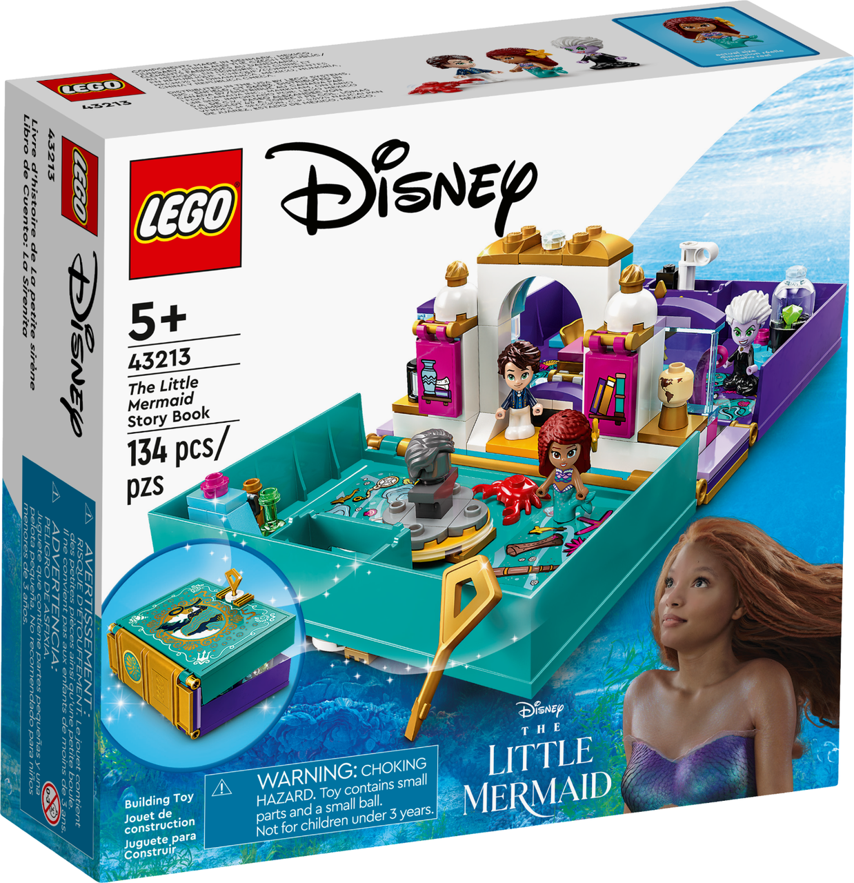 Lego Disney Princesses Книга історій Русалочки 43213, фото 1