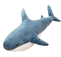 Мягкая игрушка подушка-обнимашка "Акула" 140см
