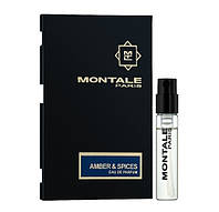 Montale Amber AND Spices 2 мл - парфюмированная вода (edp), пробник