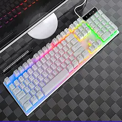 Клавіатура дротова з RGB-підсвіткою 8923
