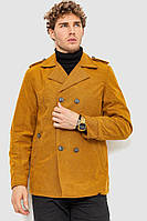 Пиджак мужской однотонный, цвет горчичный, размер XL FA_008781