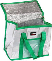 Термосумка, сумка холодильник Supretto 33 х 17 х 28 см Зеленая