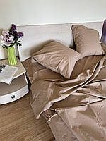 Полуторна постіль бязь бавовна однотонна бєж